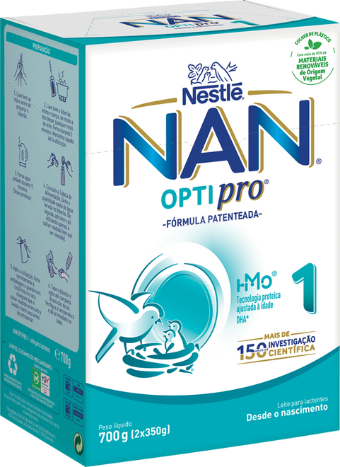 Nan Optipro 1 Leite Lactentes 700g