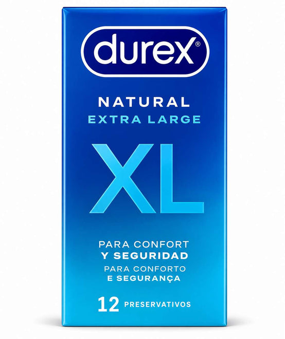 Durex Preservativo Natural XL x12