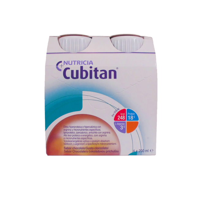 Cubitan Chocolate 200ml x4