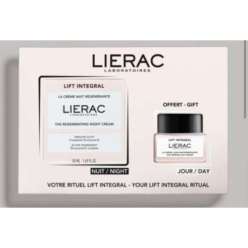 Lierac Lift Integral Creme de Noite Regenerador + Mini Creme de Dia 20ml Oferta
