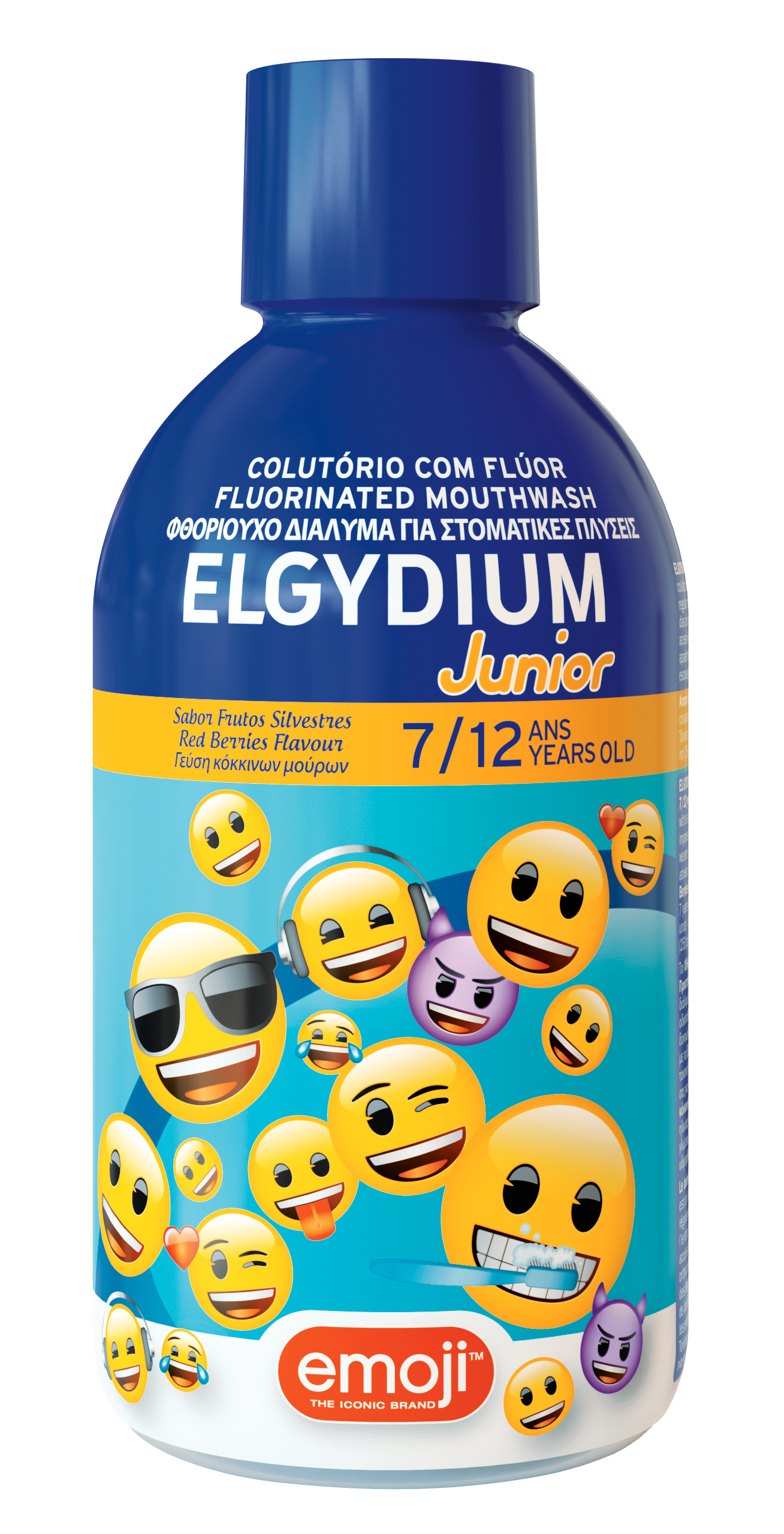 Elgydium Junior Colutório Emoji 500ml