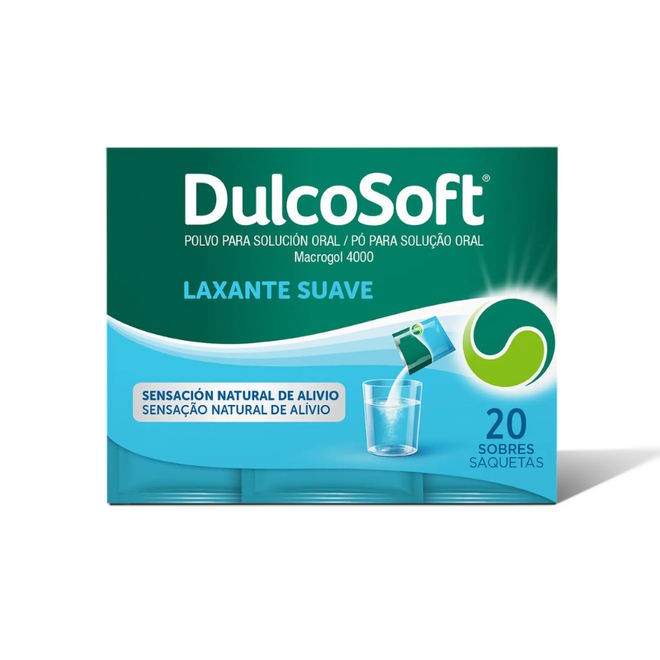 Dulcosoft Pó Solução Oral Saquetas - 10g (x20 unidades)