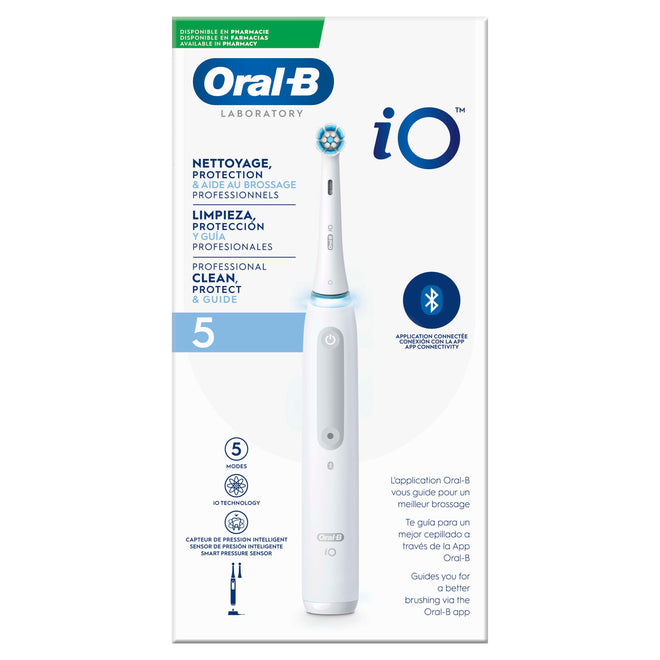 Oral-B iO 5 Escova de Dentes Elétrica + Recargas x2