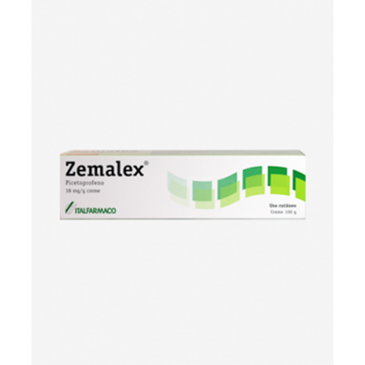 ZEMALEX, 40 MG/G-50 G X 1 SOL PULV CUT PICETOPROFENO