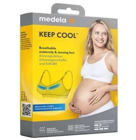 Medela Soutien Keep Cool tamanho L preto