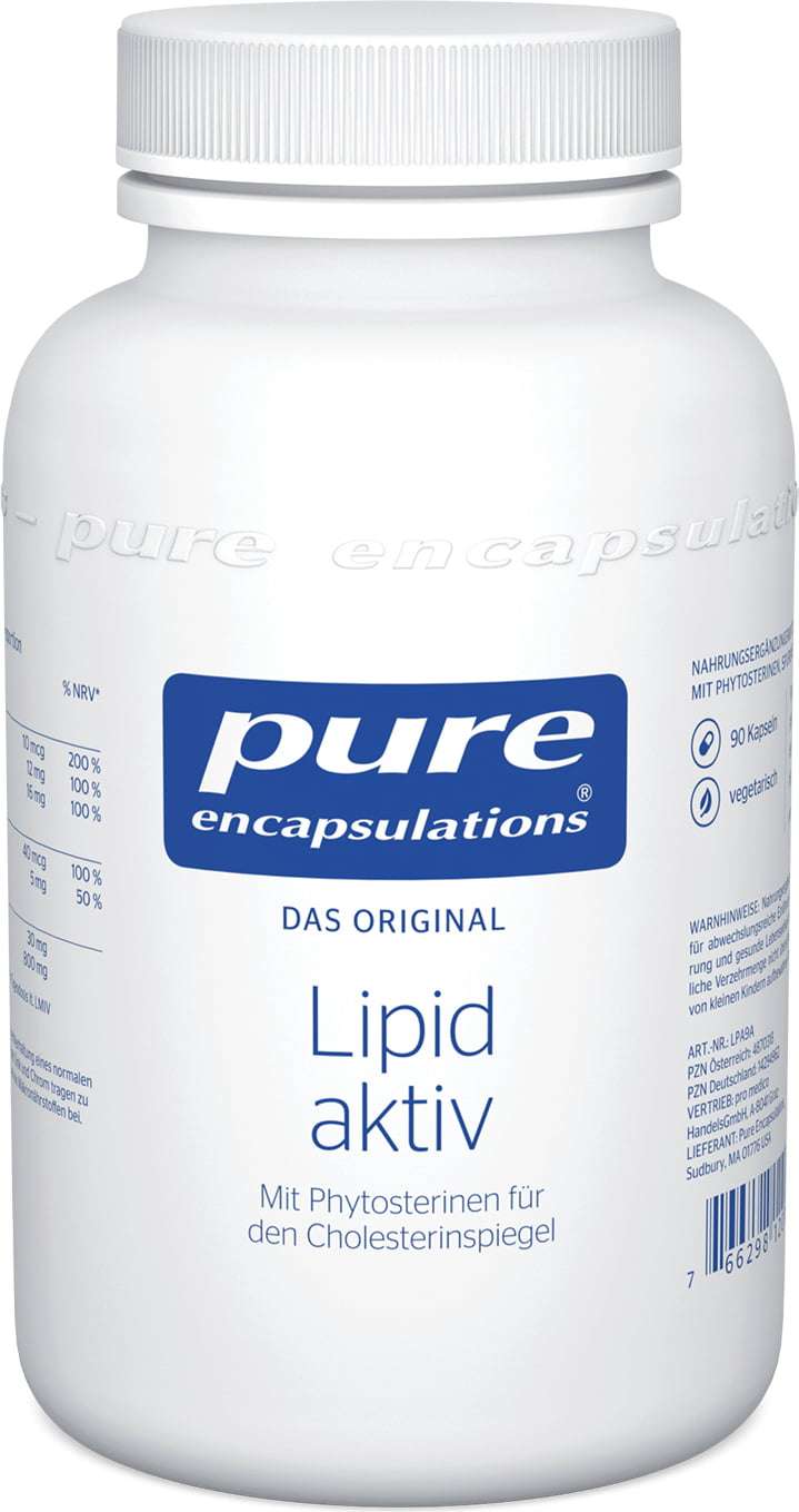 Pure Encapsulations Lipid Aktiv 60 Cápsulas 