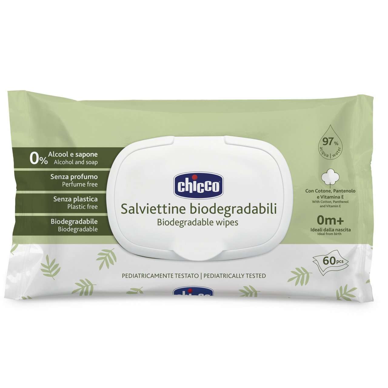 Chicco Toalhita Biodegradáveis X60