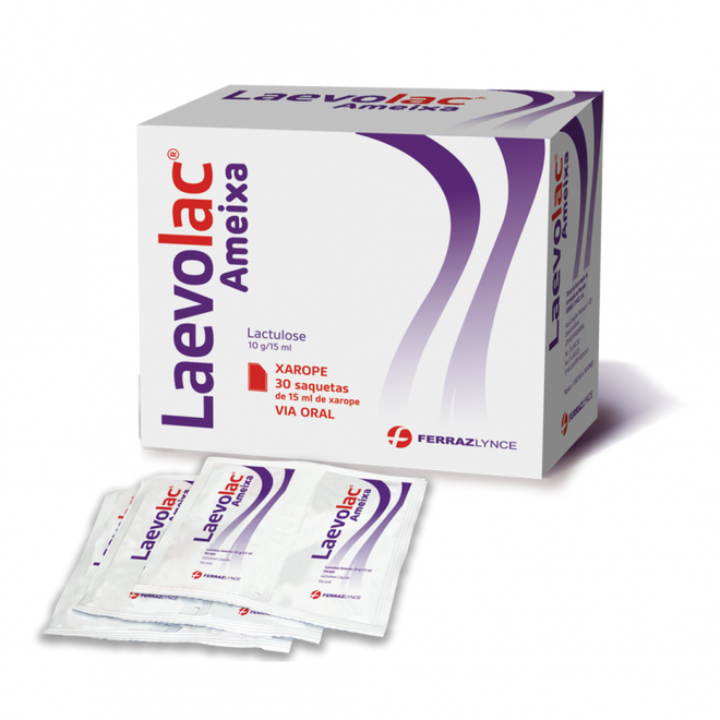 LAEVOLAC AMEIXA (15 ML), 666,7 MG/ML X 30 XAR SAQ LACTULOSE