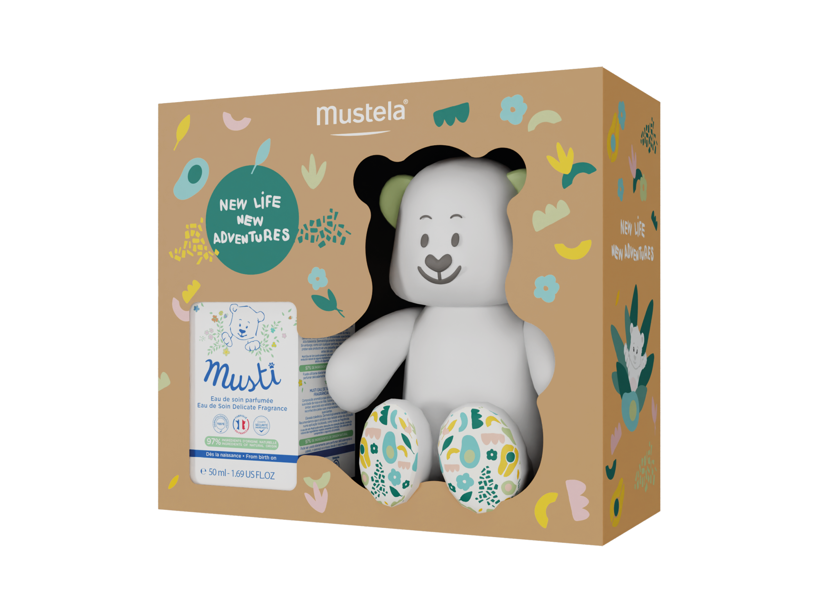 Mustela Eau de Soin Musti Perfume 50ml + Peluche