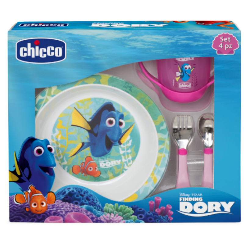 Chicco Conjunto Papa Finding Dory Rosa 18M+