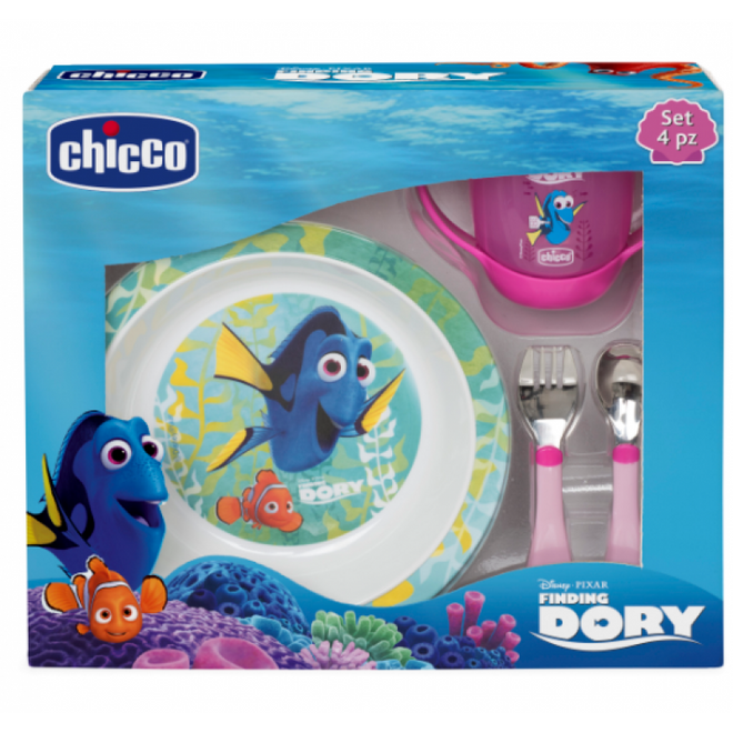 Chicco Conjunto Papa Finding Dory Rosa 18M+