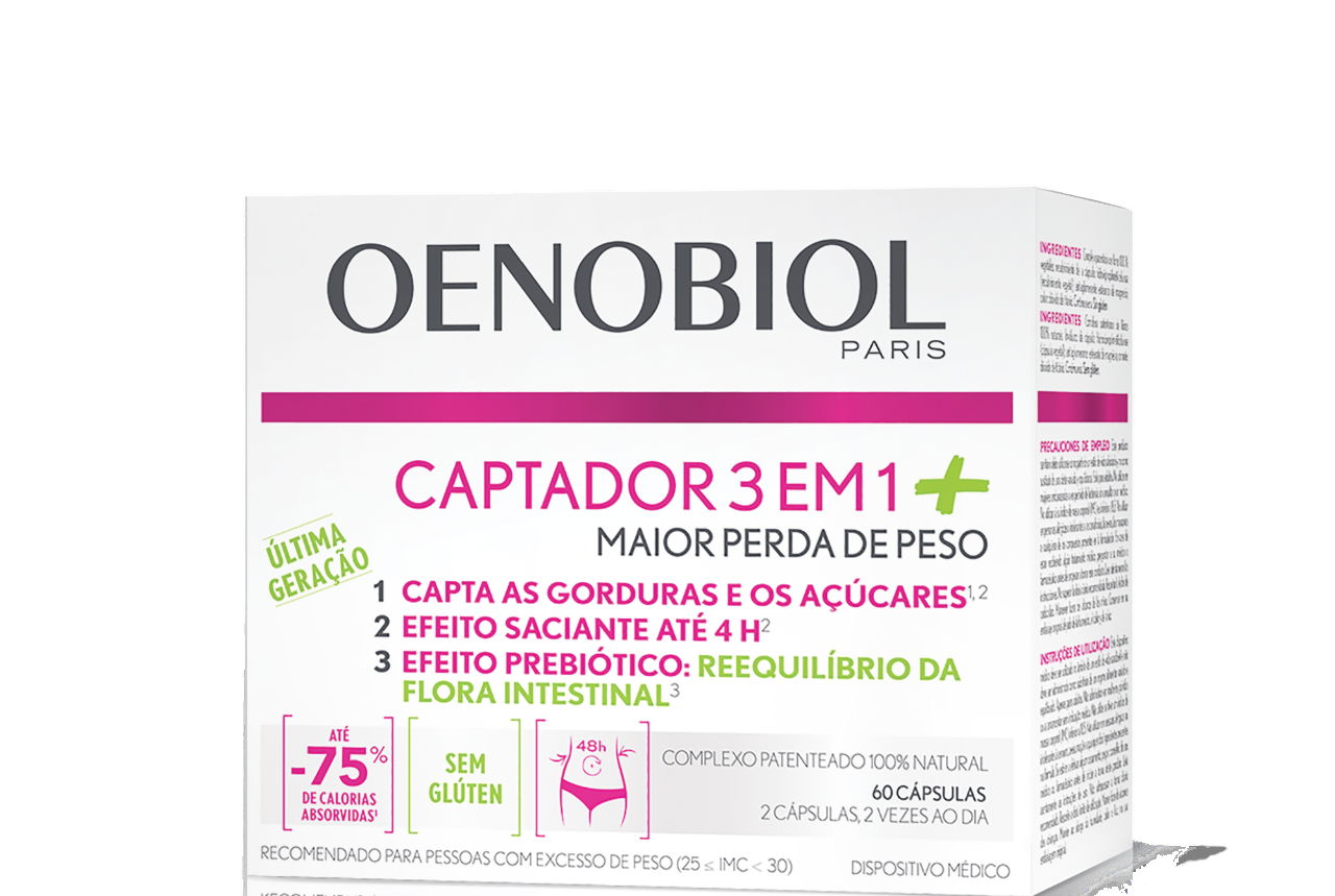 Oenobiol Captador 3 em 1 Cápsulas (x60 unidades)