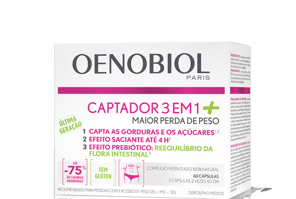 Oenobiol Captador 3 em 1 Cápsulas (x60 unidades)