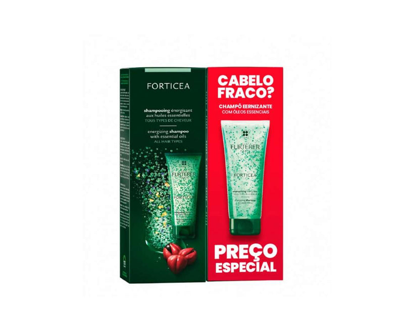 René Furterer Forticea Champô - 200ml (Pack Duplo)