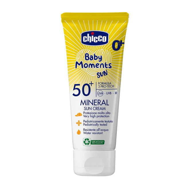 Chicco Baby Moments Solar Fps50+ Creme Mineral 75ml