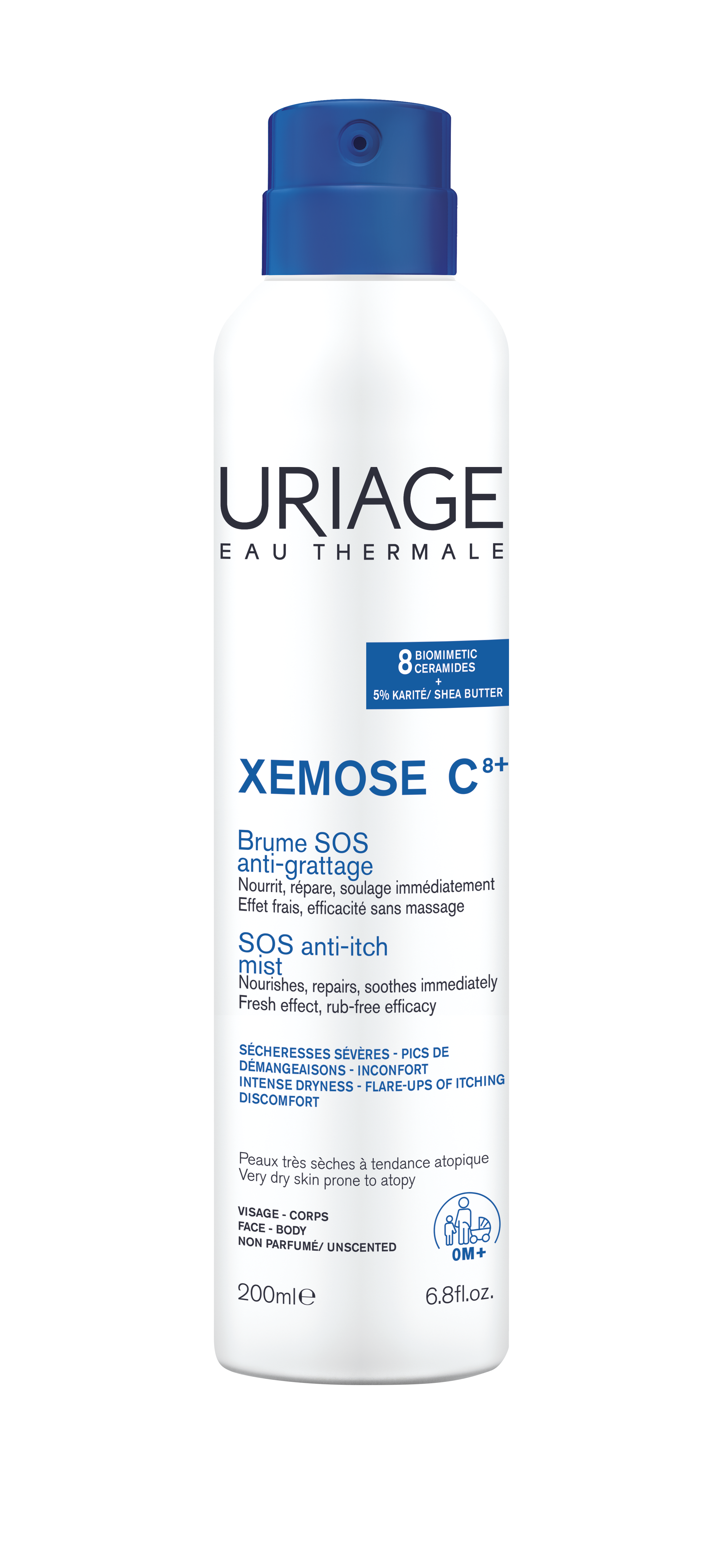 Uriage Xemose C8+ Bruma SOS Anti-Prurido 200ml