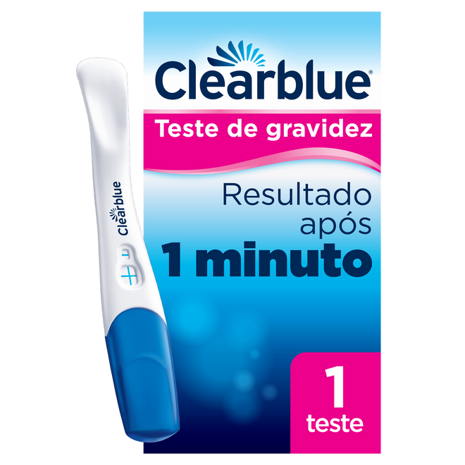 Clearblue Teste Gravidez 1minuto (X1 Unidade)
