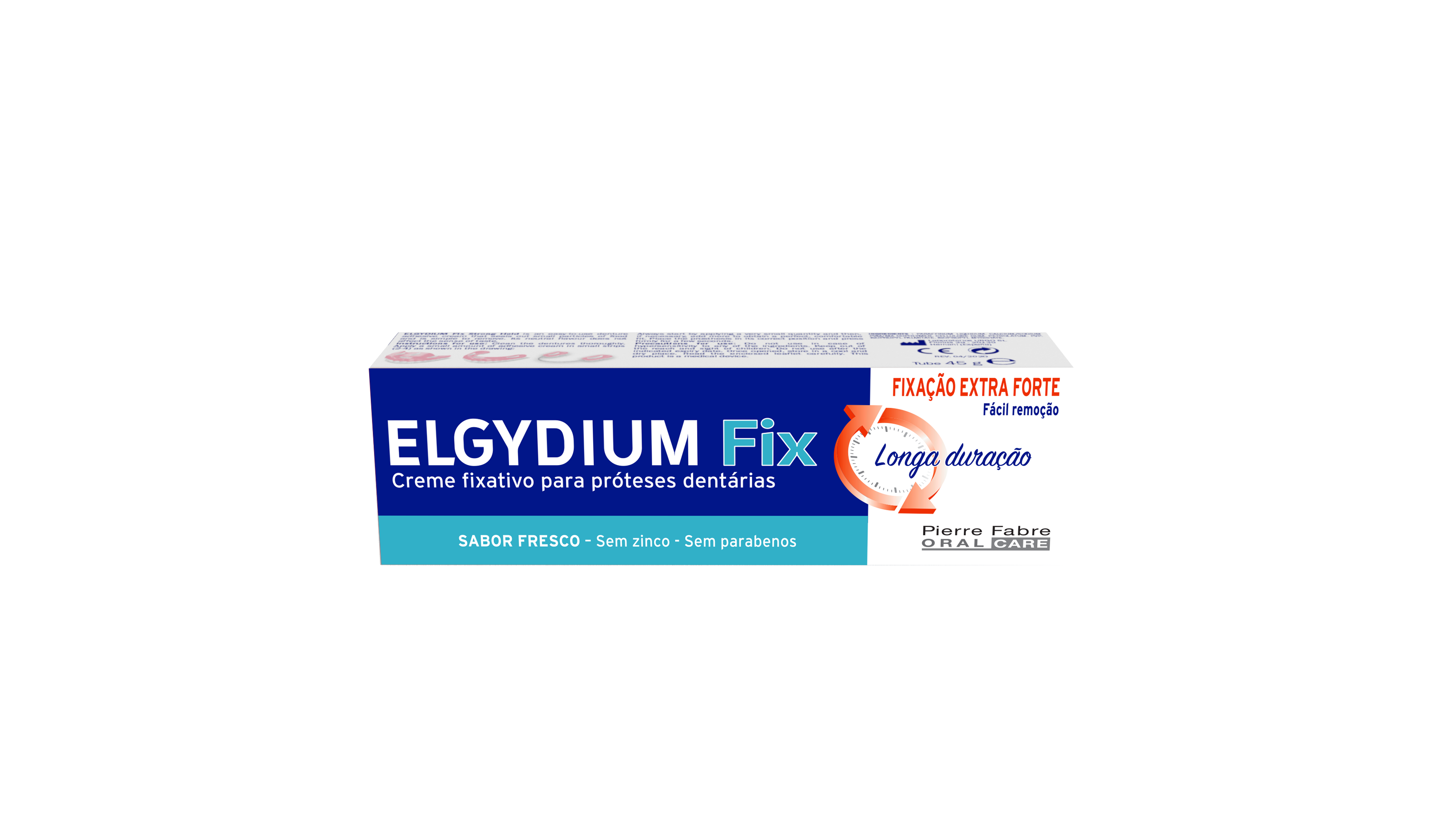 Elgydium Fix Creme Fixação Extra Forte 45g