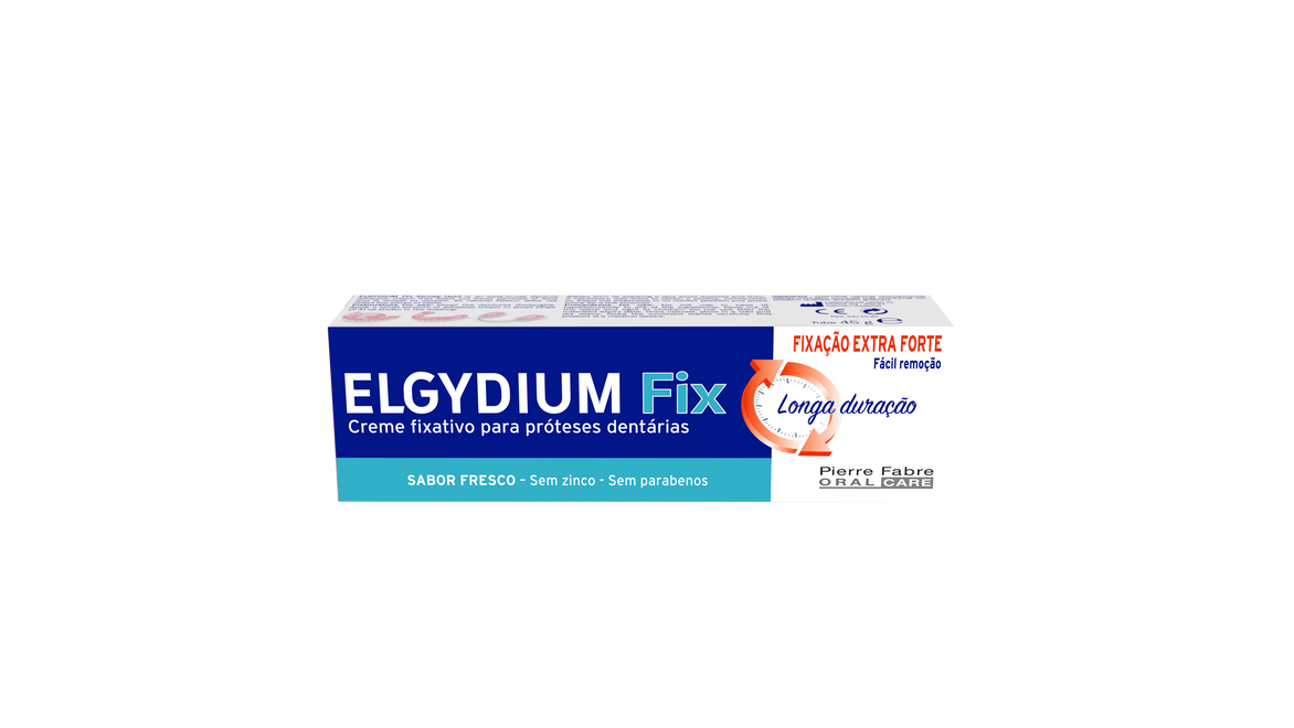 Elgydium Fix Creme Fixação Extra Forte 45g