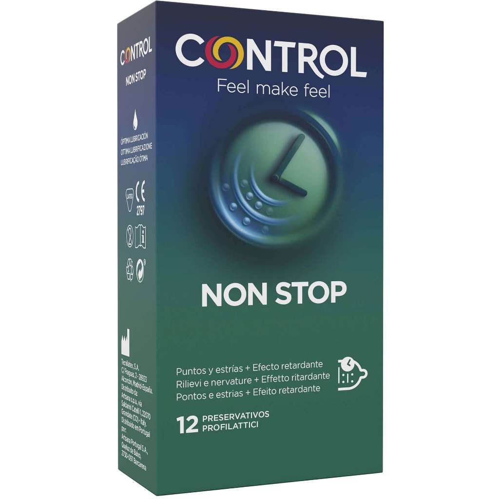 Control Non Stop Dots & Lines Preservativos x12