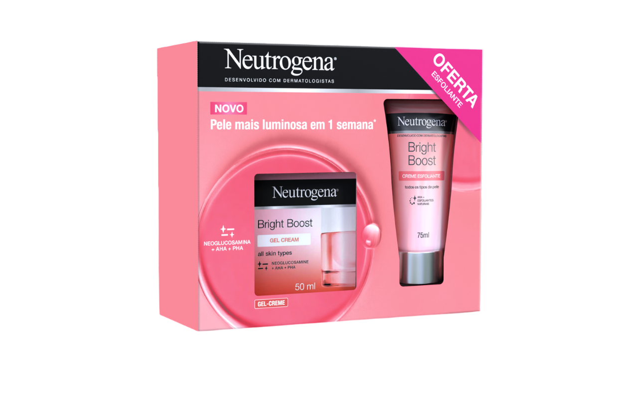 Neutrogena Bright Boost Gel Creme + Oferta Esfoliante