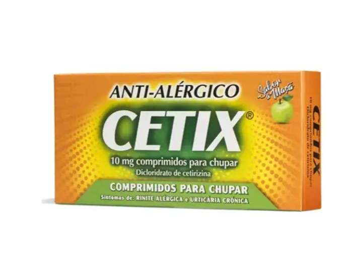 Cetix 10 Mg 21 Comprimidos Para Chupar