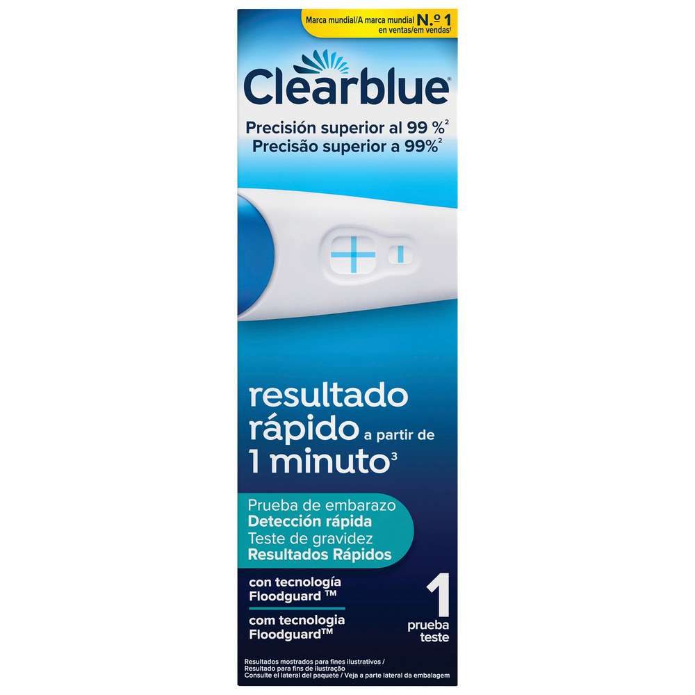 Clearblue Teste Gravidez 1minuto (X1 Unidade)