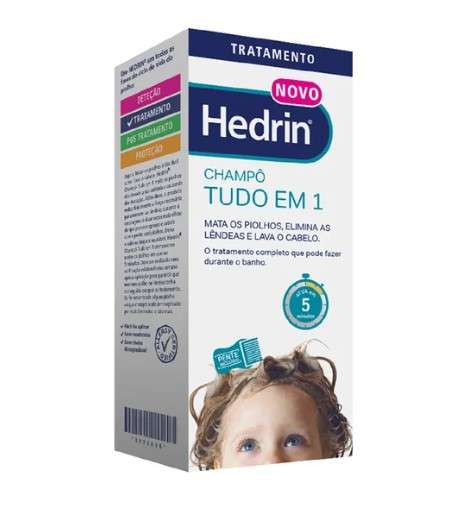 Hedrin Champô Tudo em 1 200ml