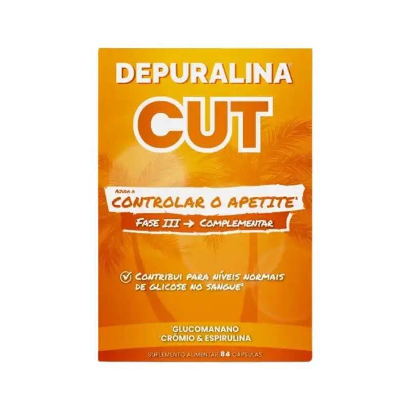 Depuralina Cut – Controlar o Apetite – 84 Cápsulas