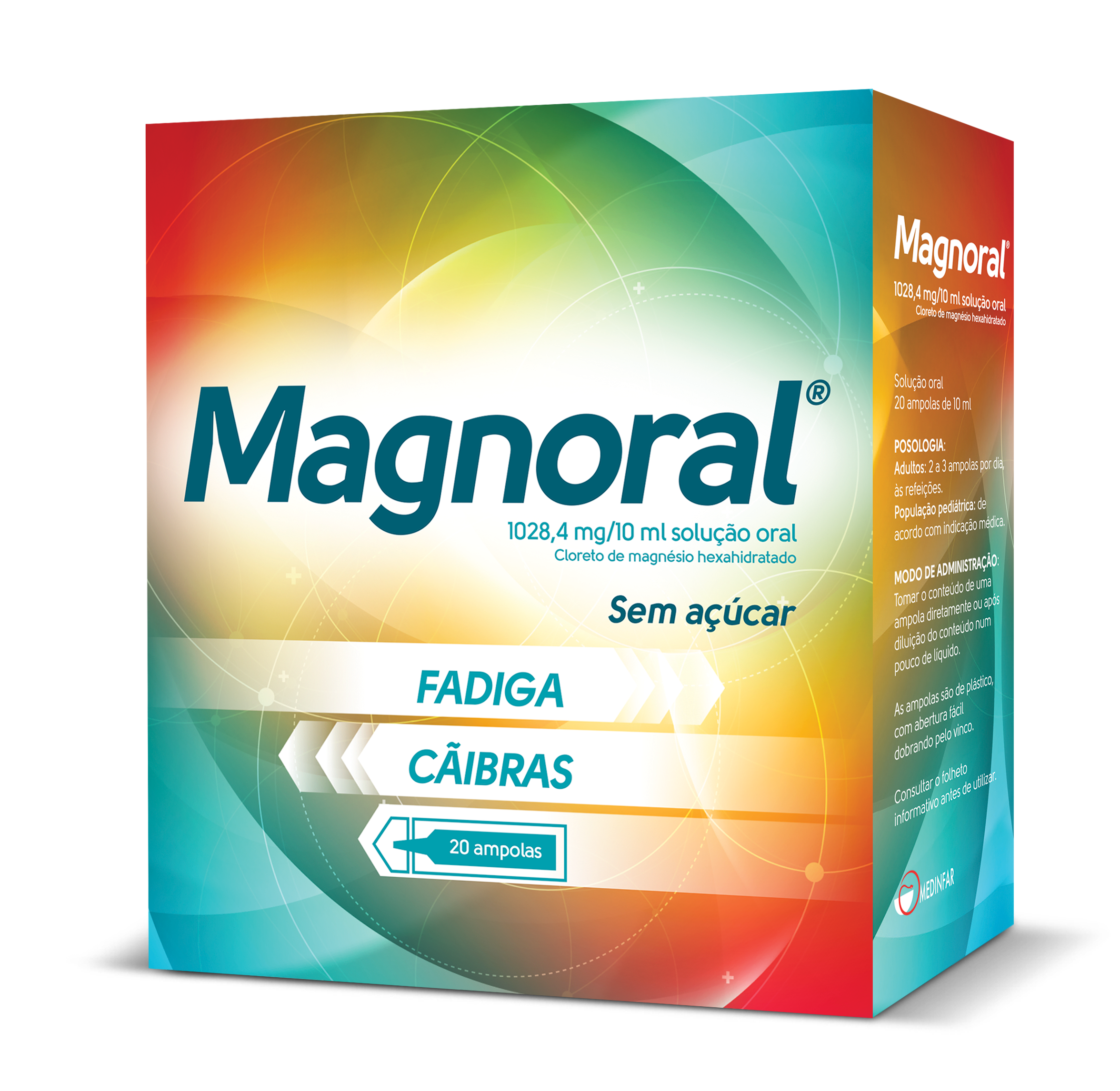 Magnoral 1028,4 mg/10 ml solução oral X 20 ampolas