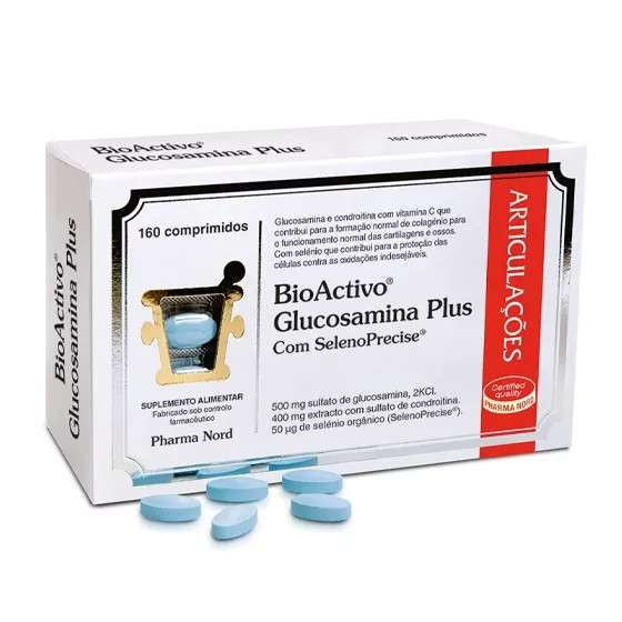 BioActivo Glucosamina Plus Com SelenoPrecisa x160 comprimidos