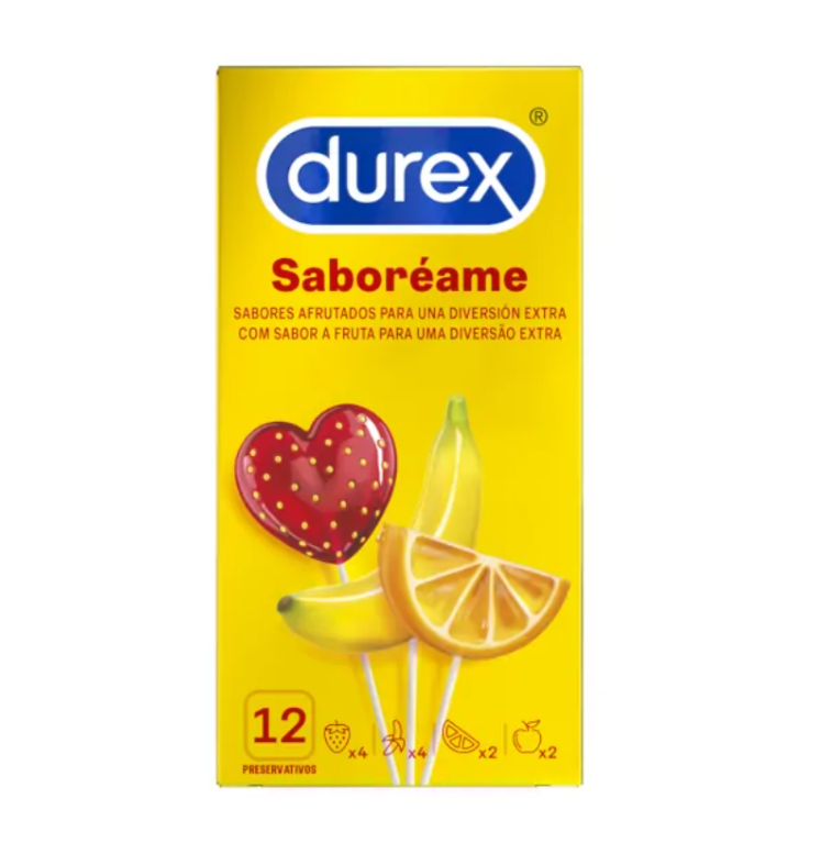 Durex Saboreame Preservativos x12