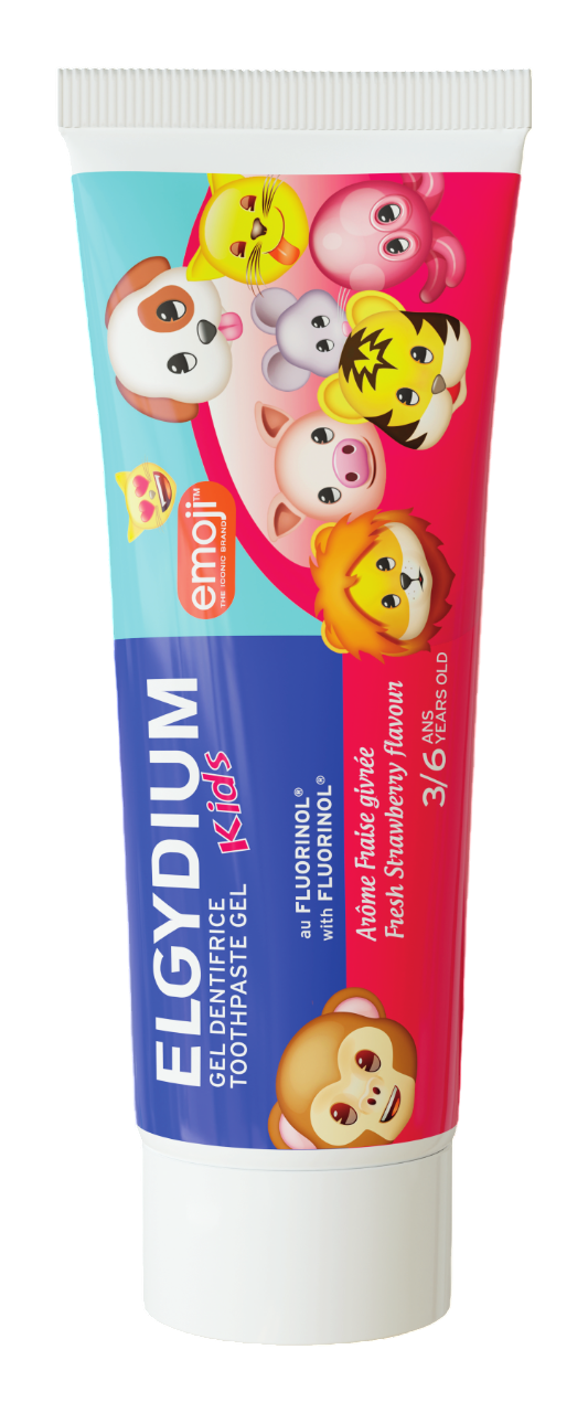 Elgydium Kids Gel Dentífrico Morango Emoji 50ml