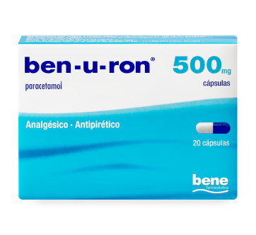 Ben-U-Ron, 500 mg (x20 cápsulas)