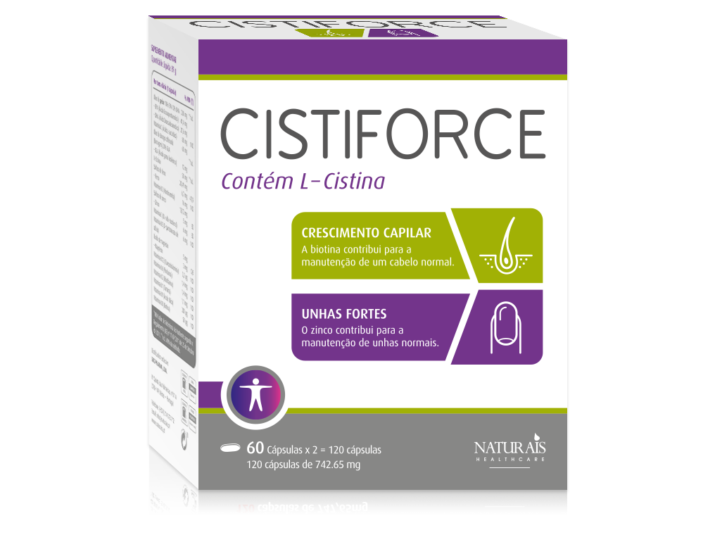 Cistiforce Cabelo e Unhas Cápsulas x120