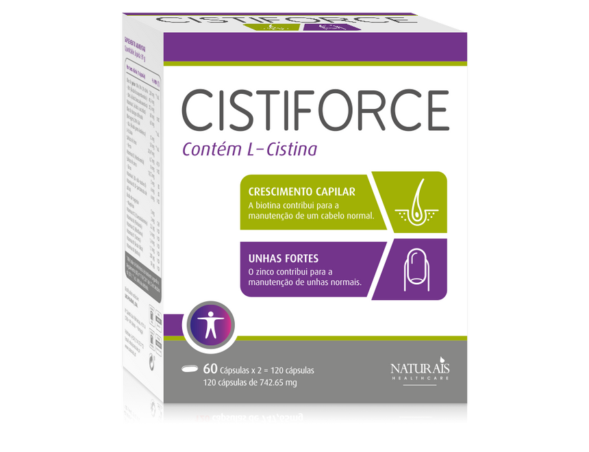 Cistiforce Cabelo e Unhas Cápsulas x120