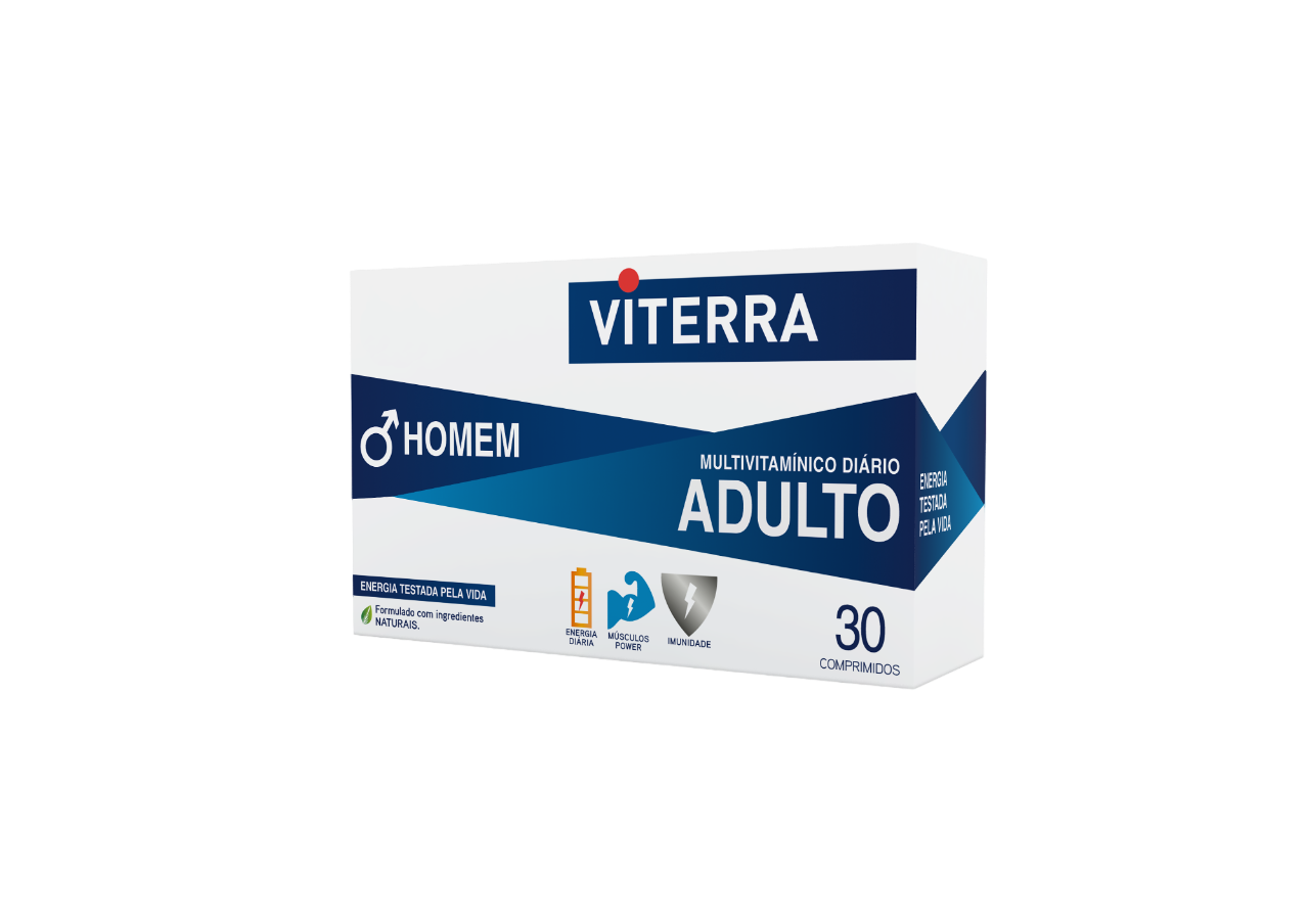 Viterra Adulto Homem Comprimidos x30