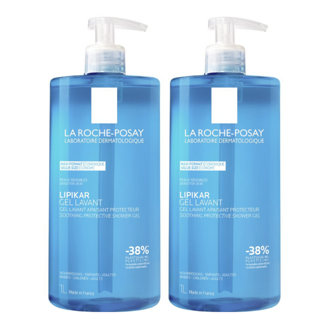 La Roche Posay Lipikar Gel Lavante 1L -50% 2ª Unidade