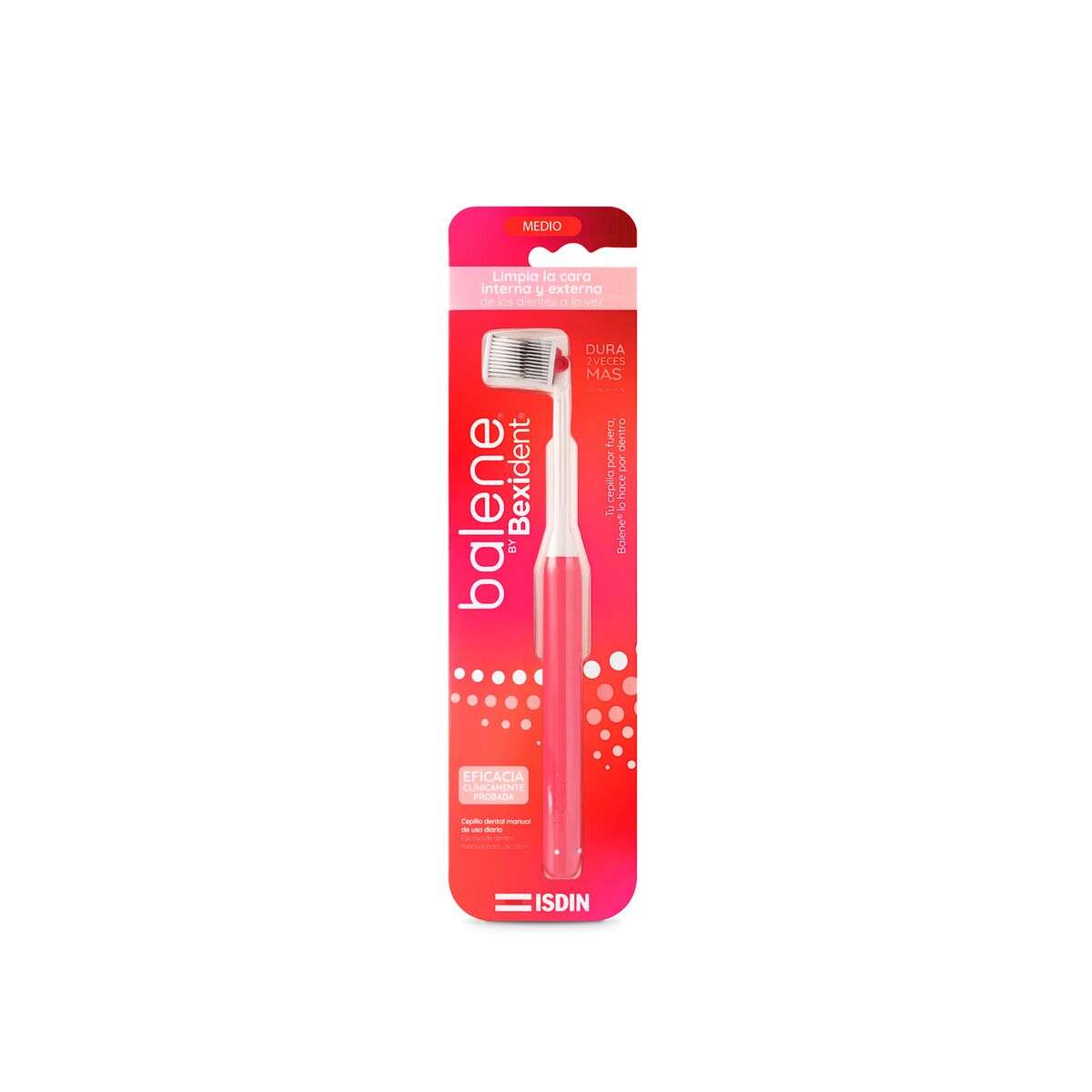 Isdin Bexident Balene Escova de Dentes Média Coral