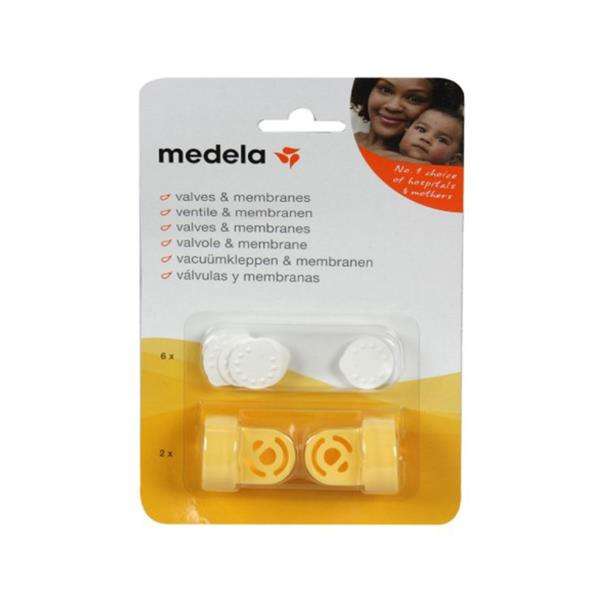 Medela Pack de 2 válvulas e 6 membranas - Peças de substituição para o extrator de leite