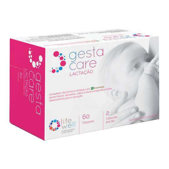 GESTACARE LACTACAO CAPS X60 FOLICO (ACIDO) (VITAMINA B9)