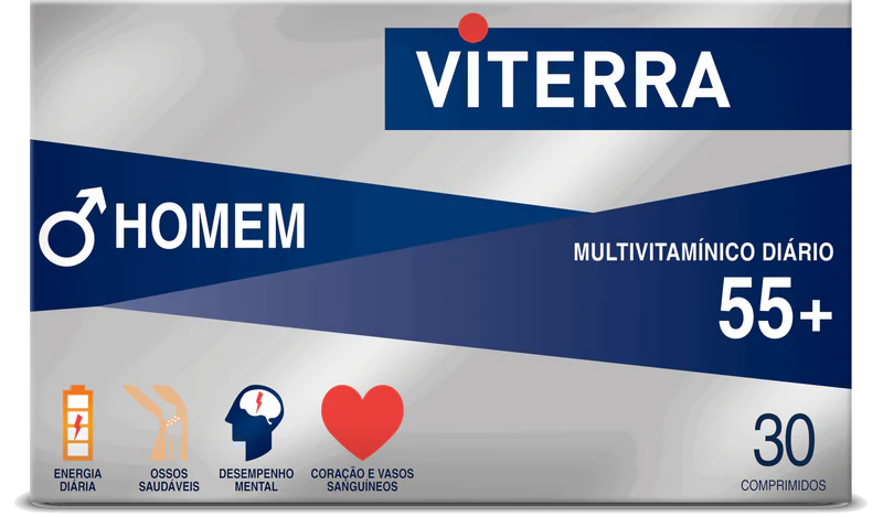 Viterra Homem Platinum 55+ Comprimidos x30