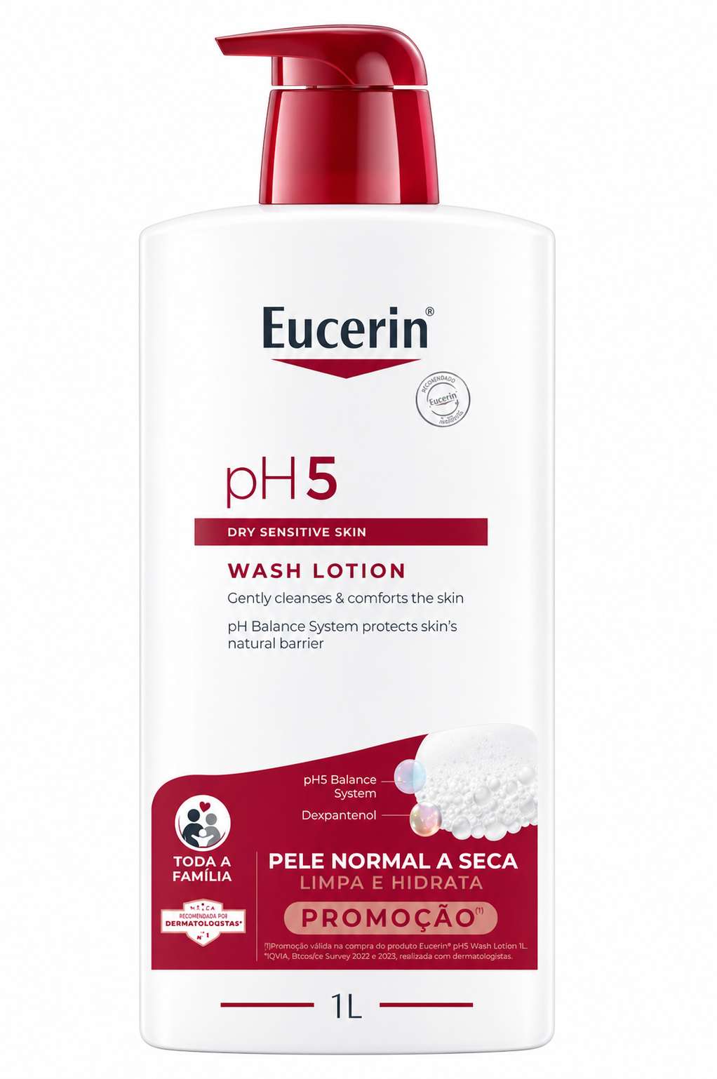 Eucerin Gel de Banho pH5 - 1L (preço especial)
