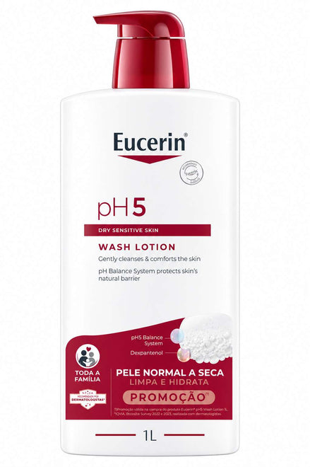 Eucerin Gel de Banho pH5 - 1L (preço especial)