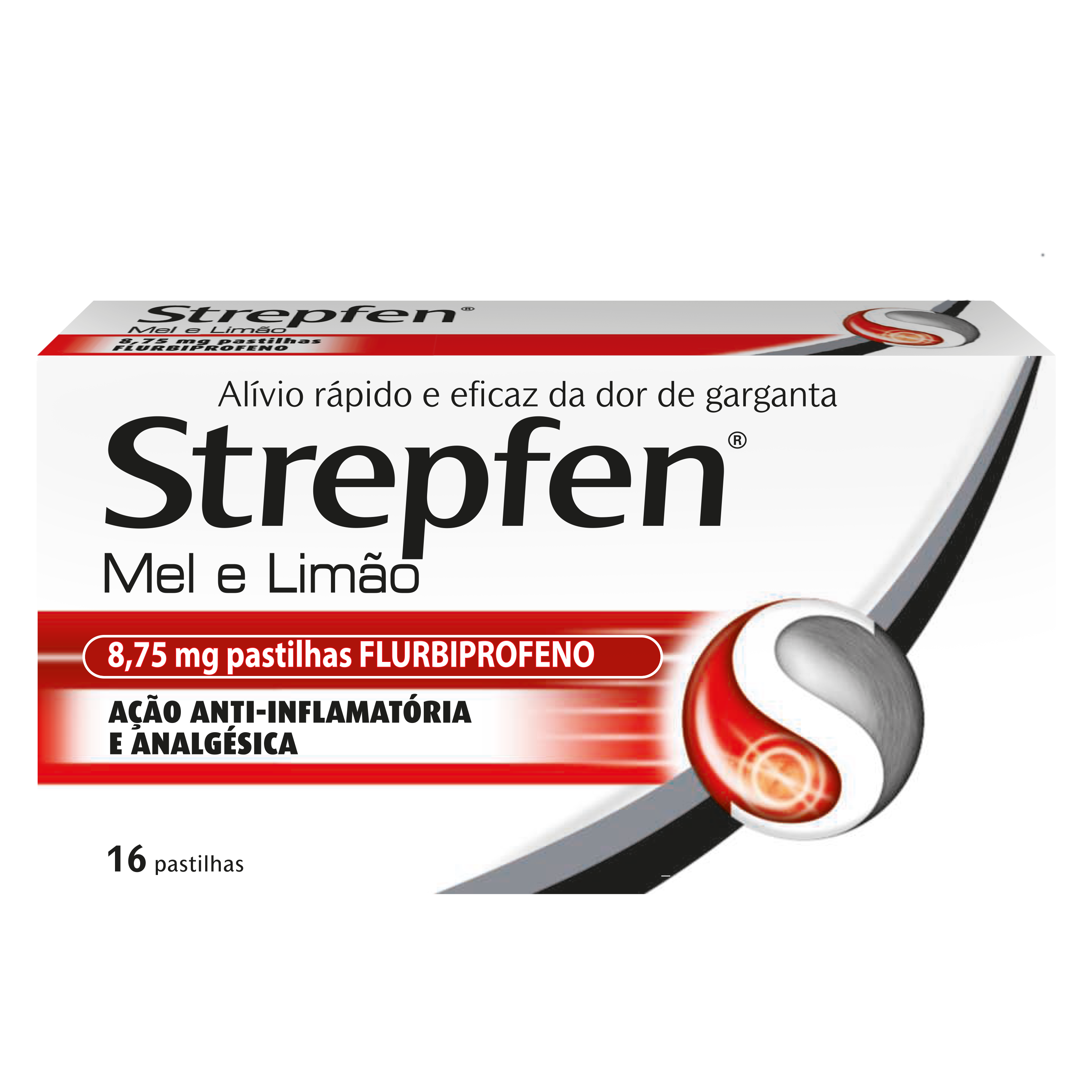 Strepfen Mel e Limão 16 pastilhas