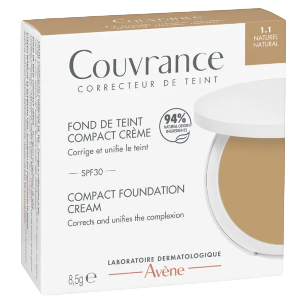 Avène Couvrance Creme Compacto_ Natural - 8,5G