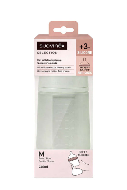 Suavinex Selection Biberão Sx Pro Anti-Colic +3M 240ml