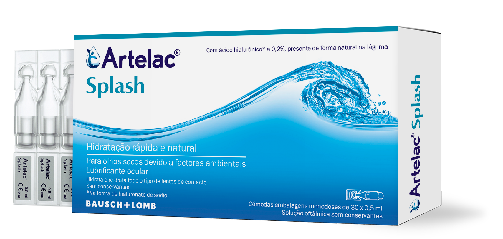 ARTELAC SPLASH MONODOSE COLIRIO 0,5MLX30