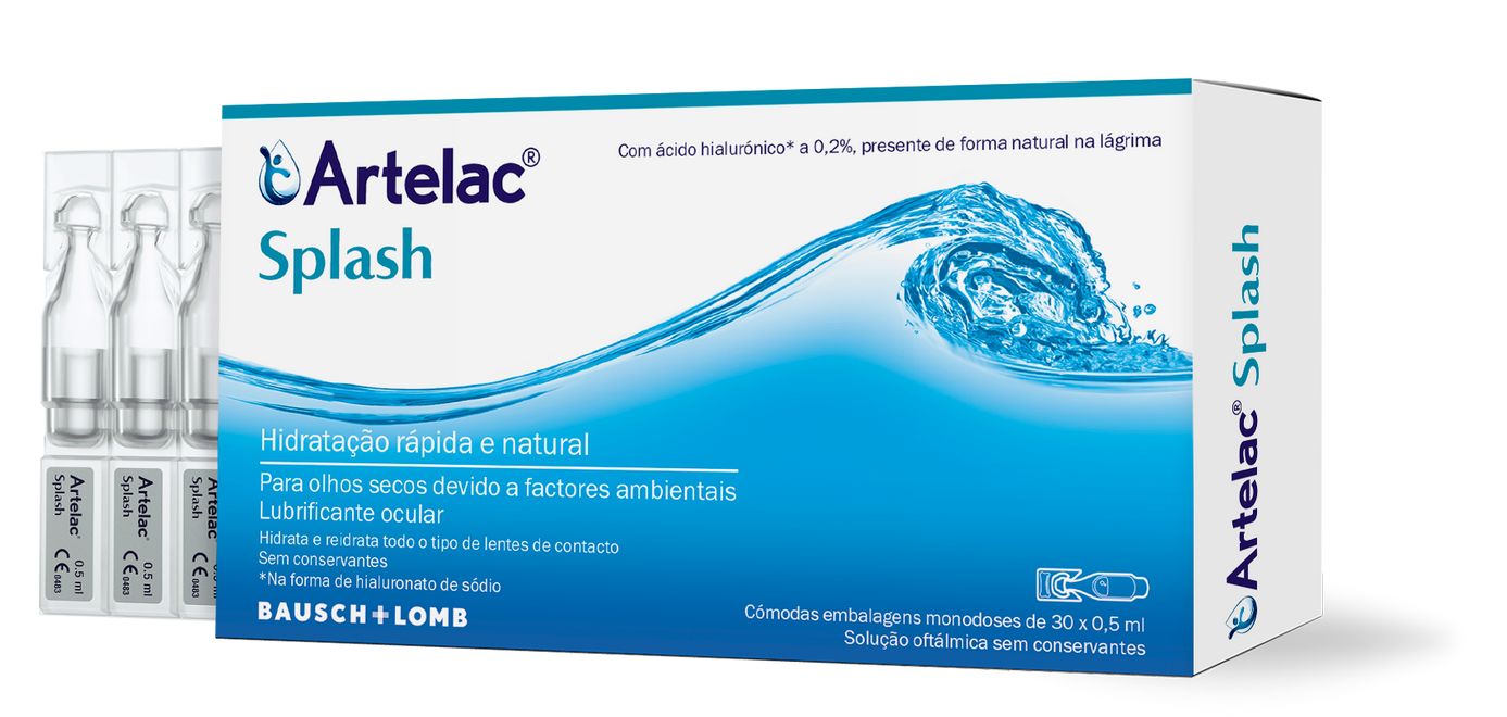 ARTELAC SPLASH MONODOSE COLIRIO 0,5MLX30
