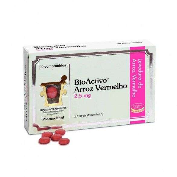 Bioactivo Arroz Vermelho 2,5mg Comprimidos x90